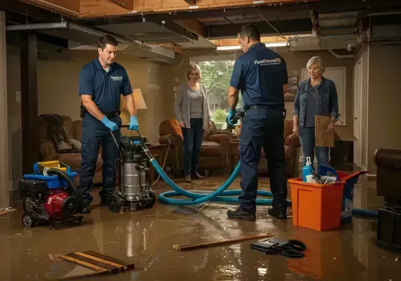 Basement Water Extraction and Removal Techniques process in York, AL